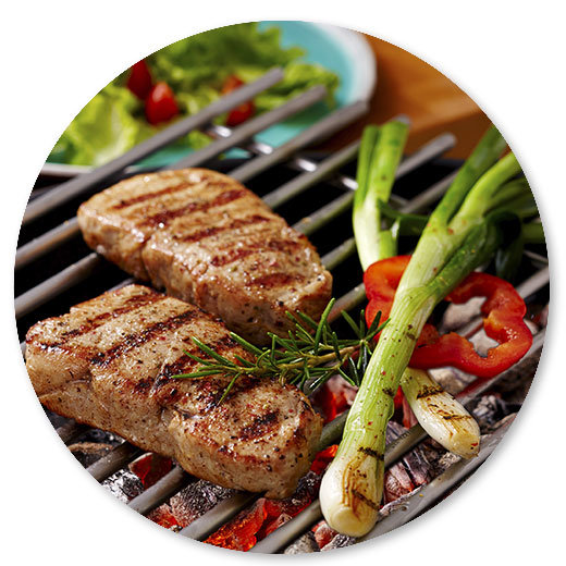 Leichtigkeit am Grill